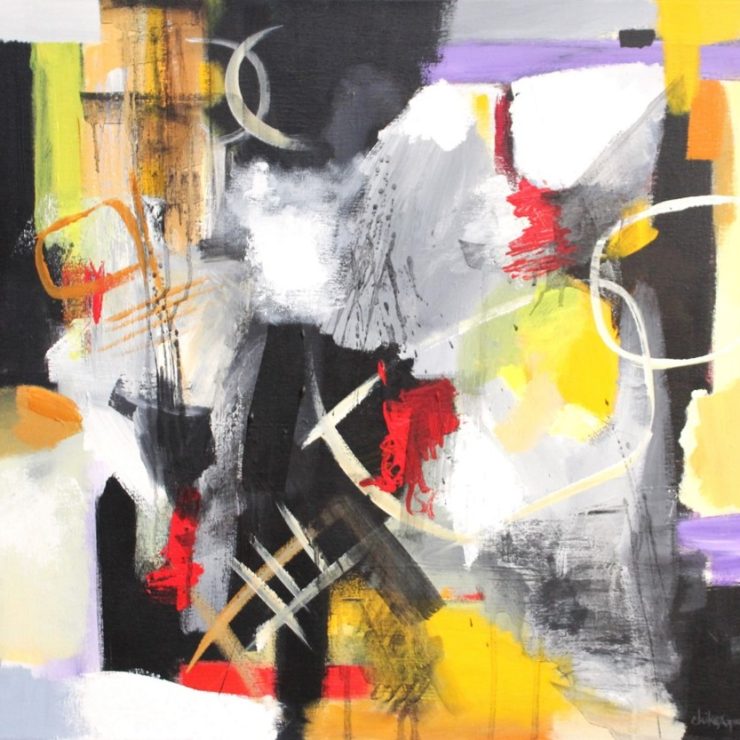 Give Peace a Chance - 2019 Acrylic on canvas (75cm x 65cm)