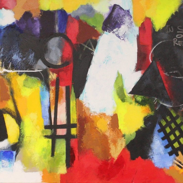 In Search of Reality - Acrylic on canvas (91cm x 61cm)