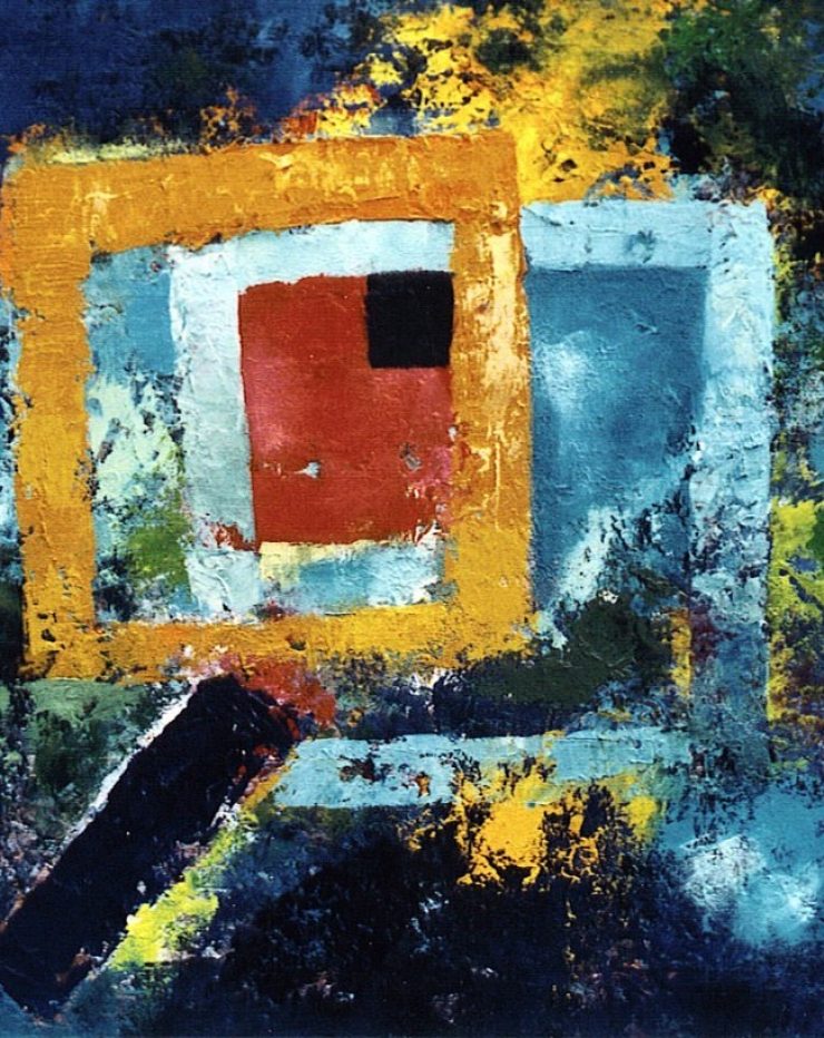 Fifth Dimension - 2003 Oil on canvas (50 x 60cm)